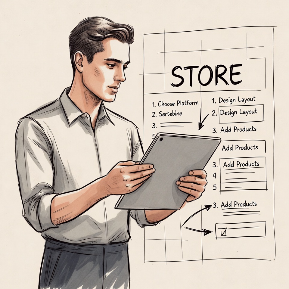 كيف تبدأ مشروعك في التجارة الرقمية خطوة بخطوة من الصفر